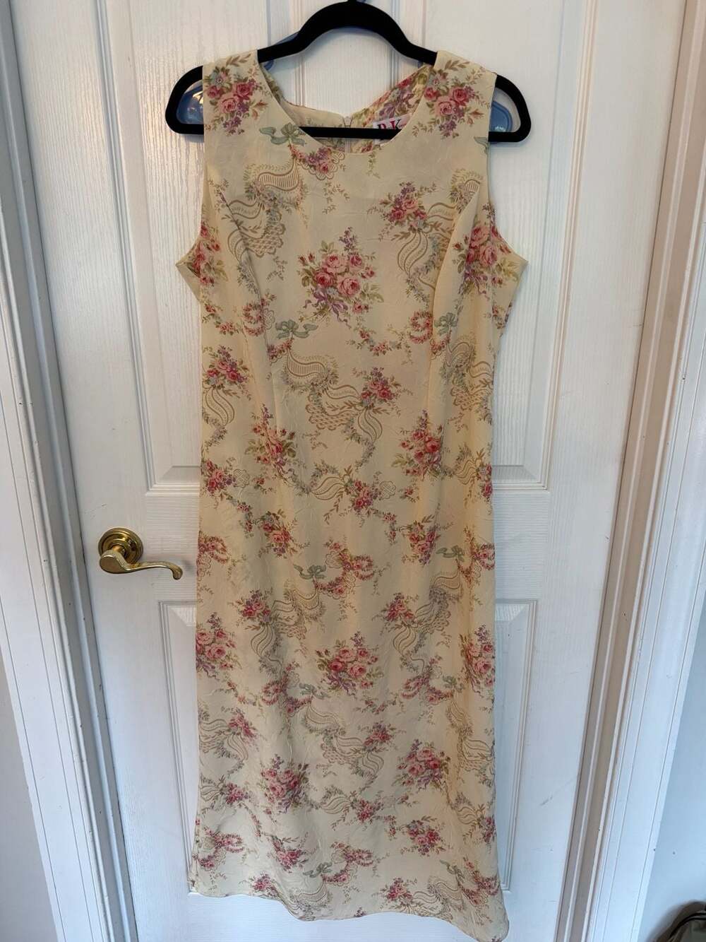 R&K Originals Vintage Floral Sleeveless Dress Size 10